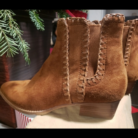 MICHAEL KORS COLLECTION LEATHER & SUEDE BOOTIES | SIZE 36 |LIKE NEW - Picture 7 of 10